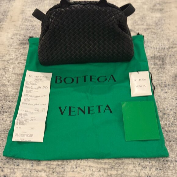 Bottega Veneta Intrecciato Top Handle Bag Black Pristine Condition - Picture 12 of 13